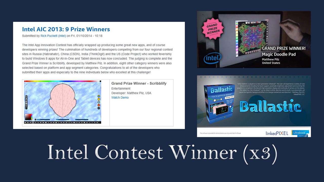 Intel Grand Prize Awards